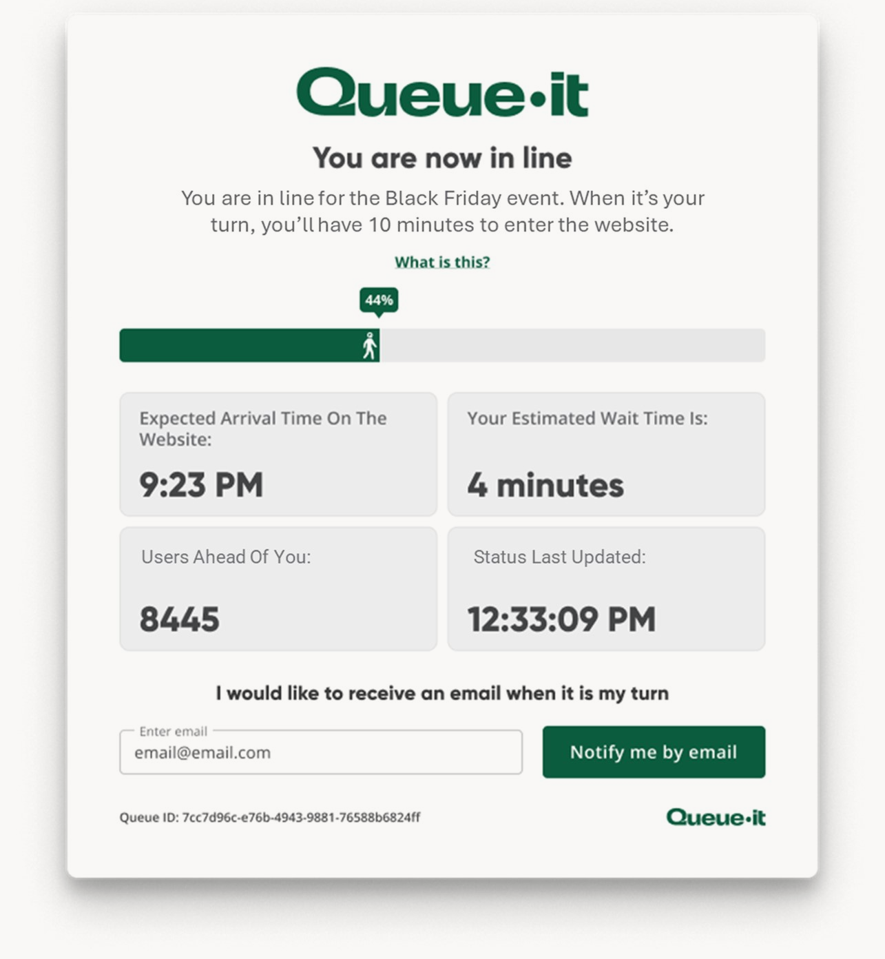 The Refined theme, the new default queue page